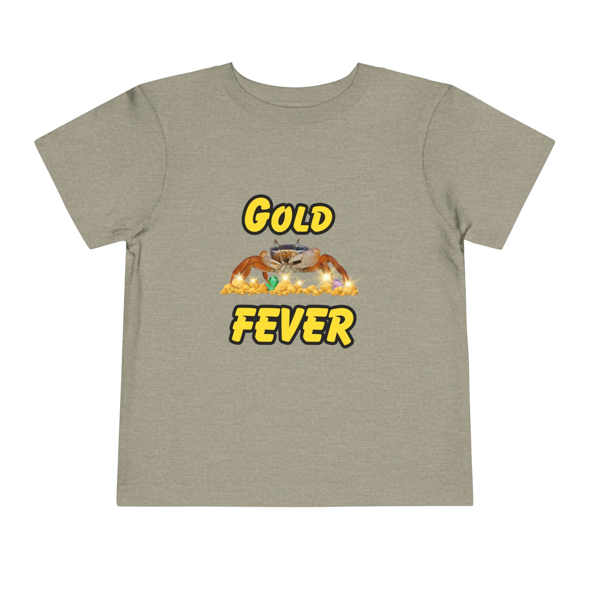 Gold Fever Toddler Tee, Fun Kids T-Shirt, Gift for Little Adventurers, Birthday Present, Gold Rush Theme Shirt, Casual Playwear