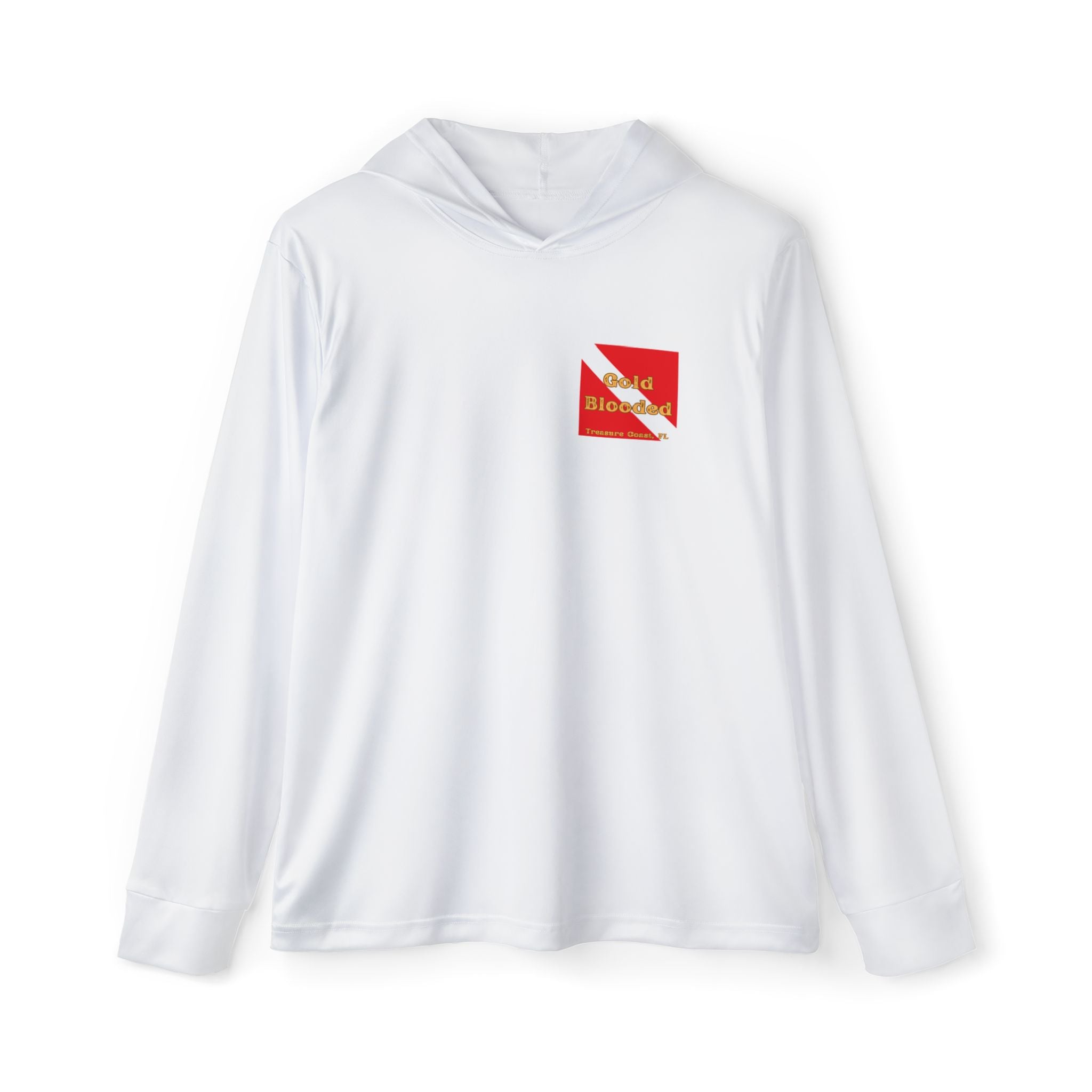 Official C-49 Gold Blooded Crew Rash Guard Hoodie - Lightweight Activewear