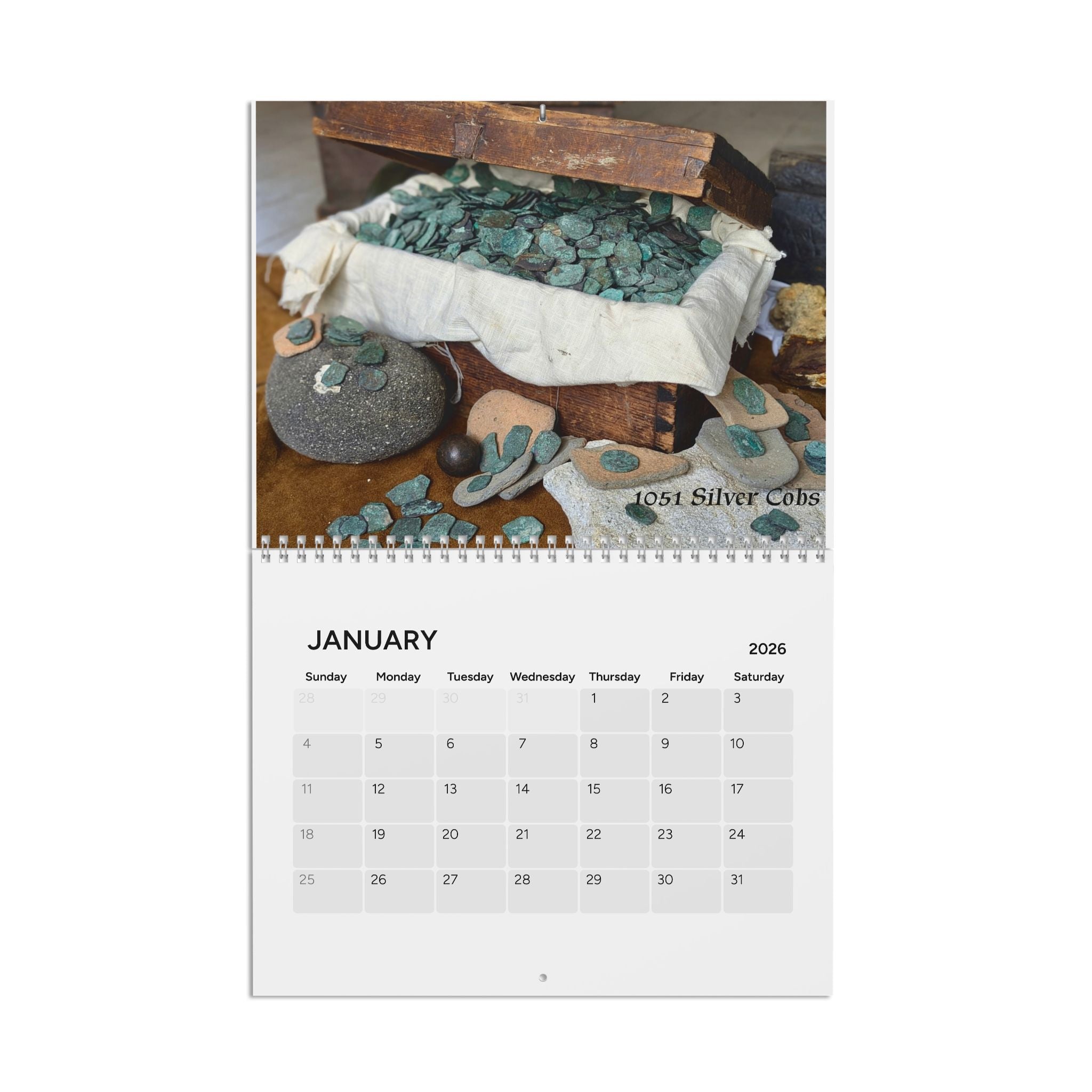 1715 Fleet - Queens Jewels Official Wall Calendar 2026 – Featuring 2025 Discoveries