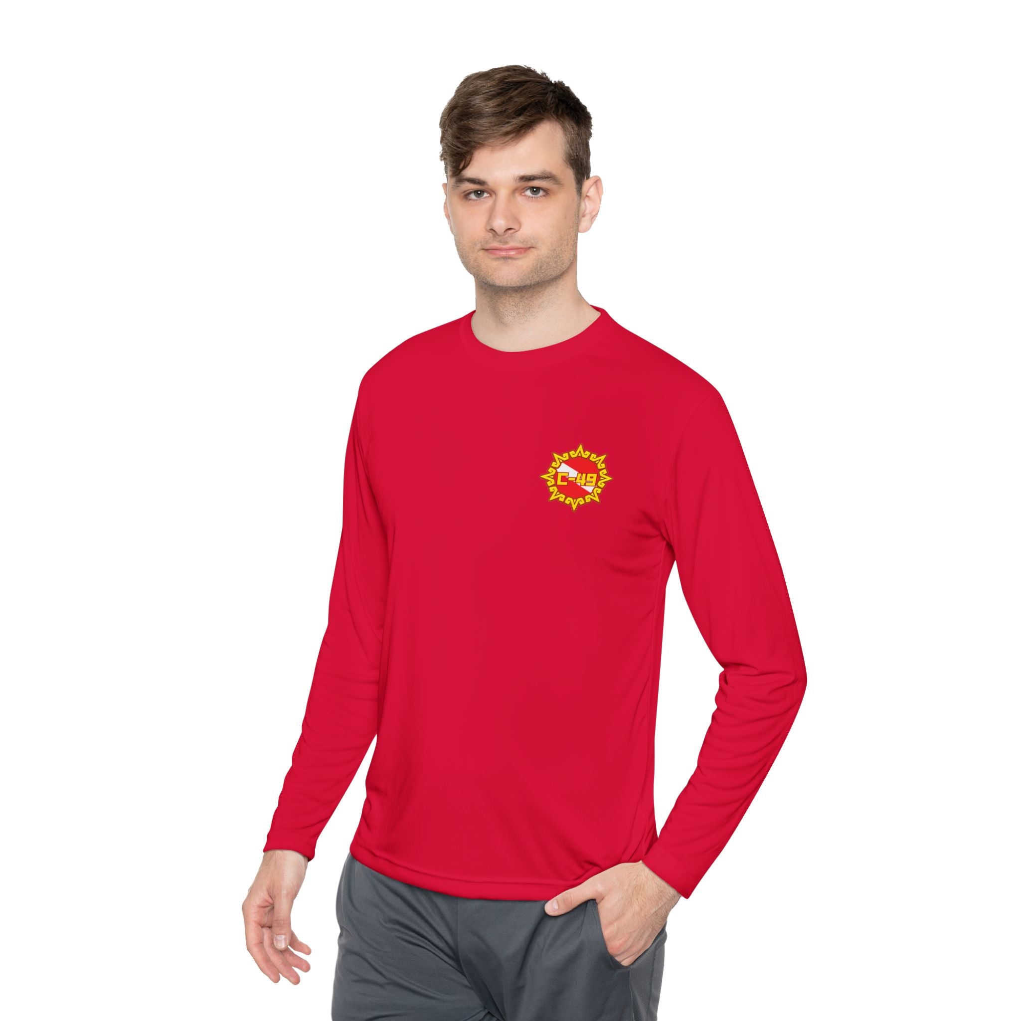 Gold Blooded C-49 Official 2025 Crew Shirt - Rash Guard Style Long Sleeve