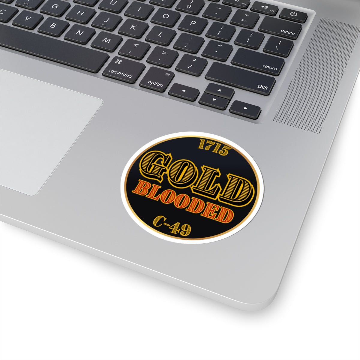 Official Gold Blooded - C-49 - Kiss-Cut Stickers - High Quality Vinyl