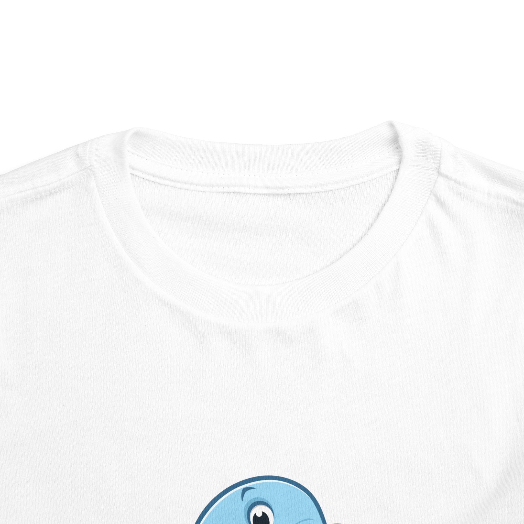 Cute Gold Grabbing Porpoise Toddler Tee