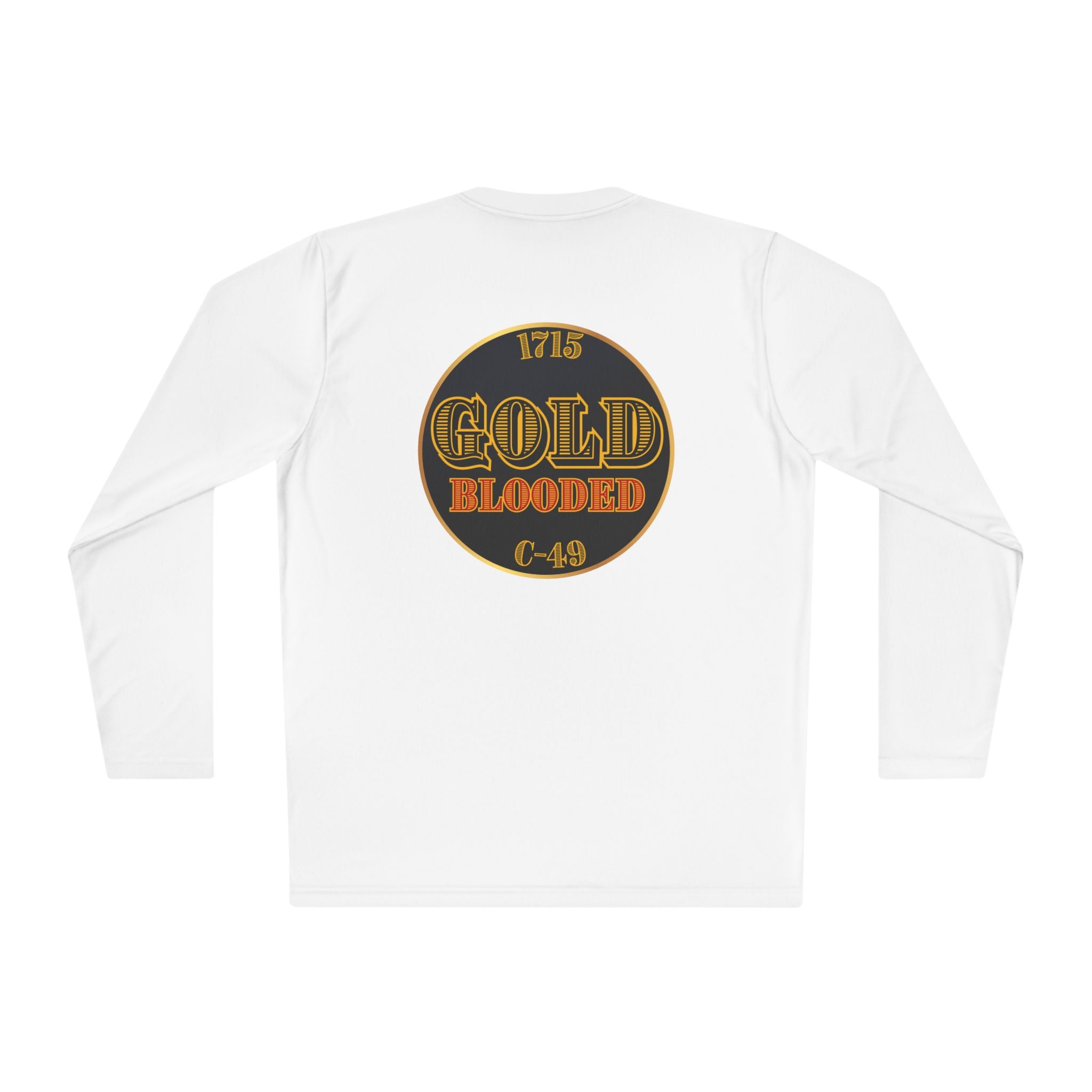 Gold Blooded C-49 Official 2025 Crew Shirt - Rash Guard Style Long Sleeve