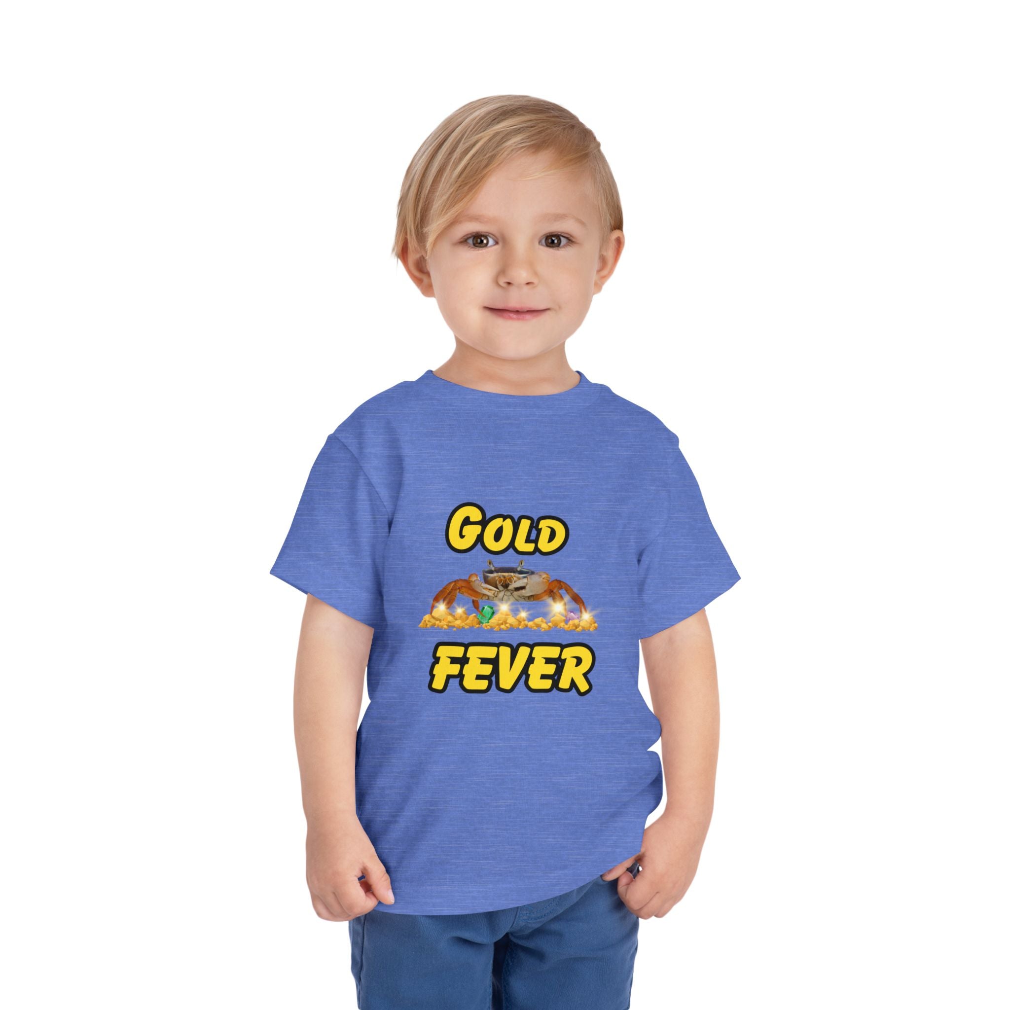 Gold Fever Toddler Tee, Fun Kids T-Shirt, Gift for Little Adventurers, Birthday Present, Gold Rush Theme Shirt, Casual Playwear