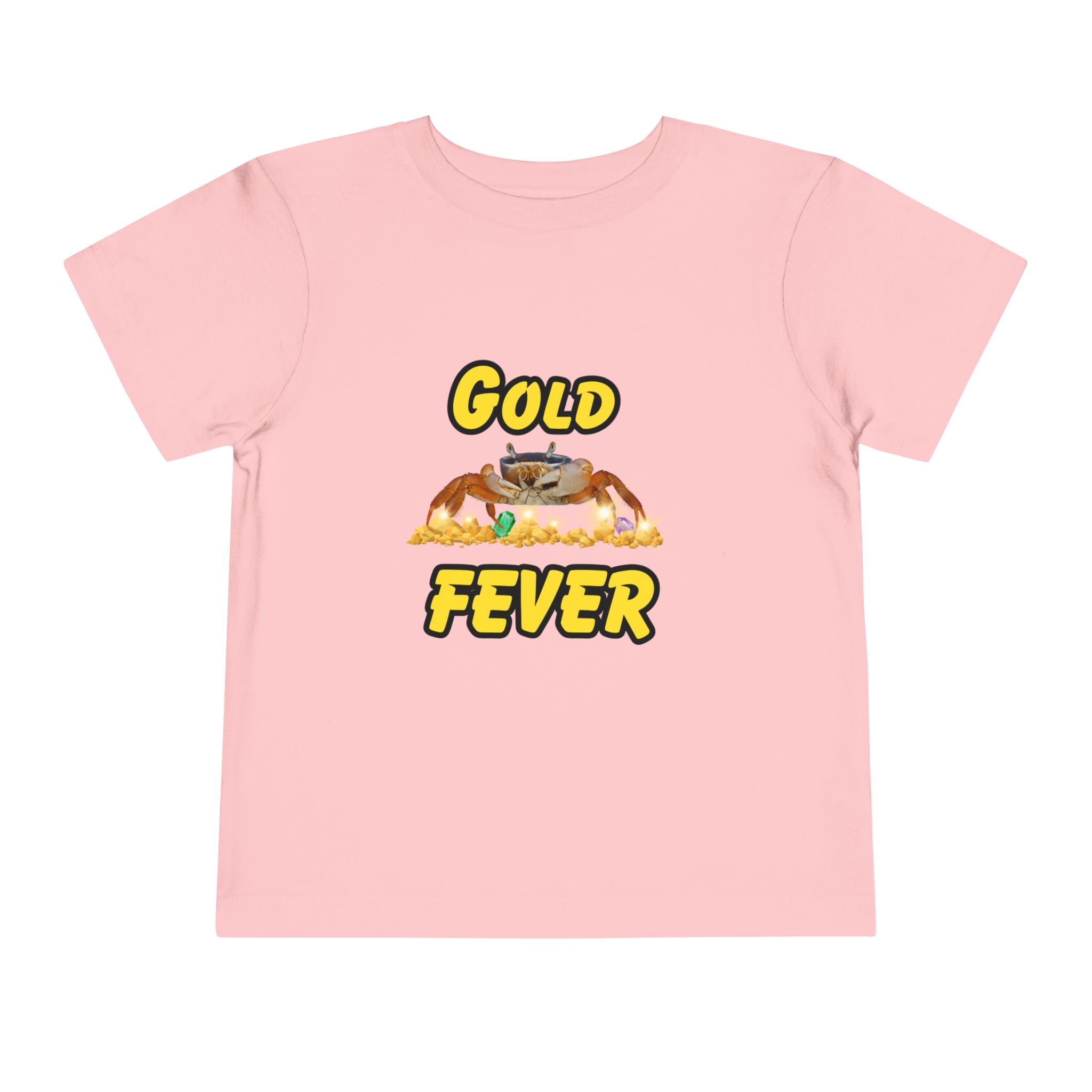 Gold Fever Toddler Tee, Fun Kids T-Shirt, Gift for Little Adventurers, Birthday Present, Gold Rush Theme Shirt, Casual Playwear