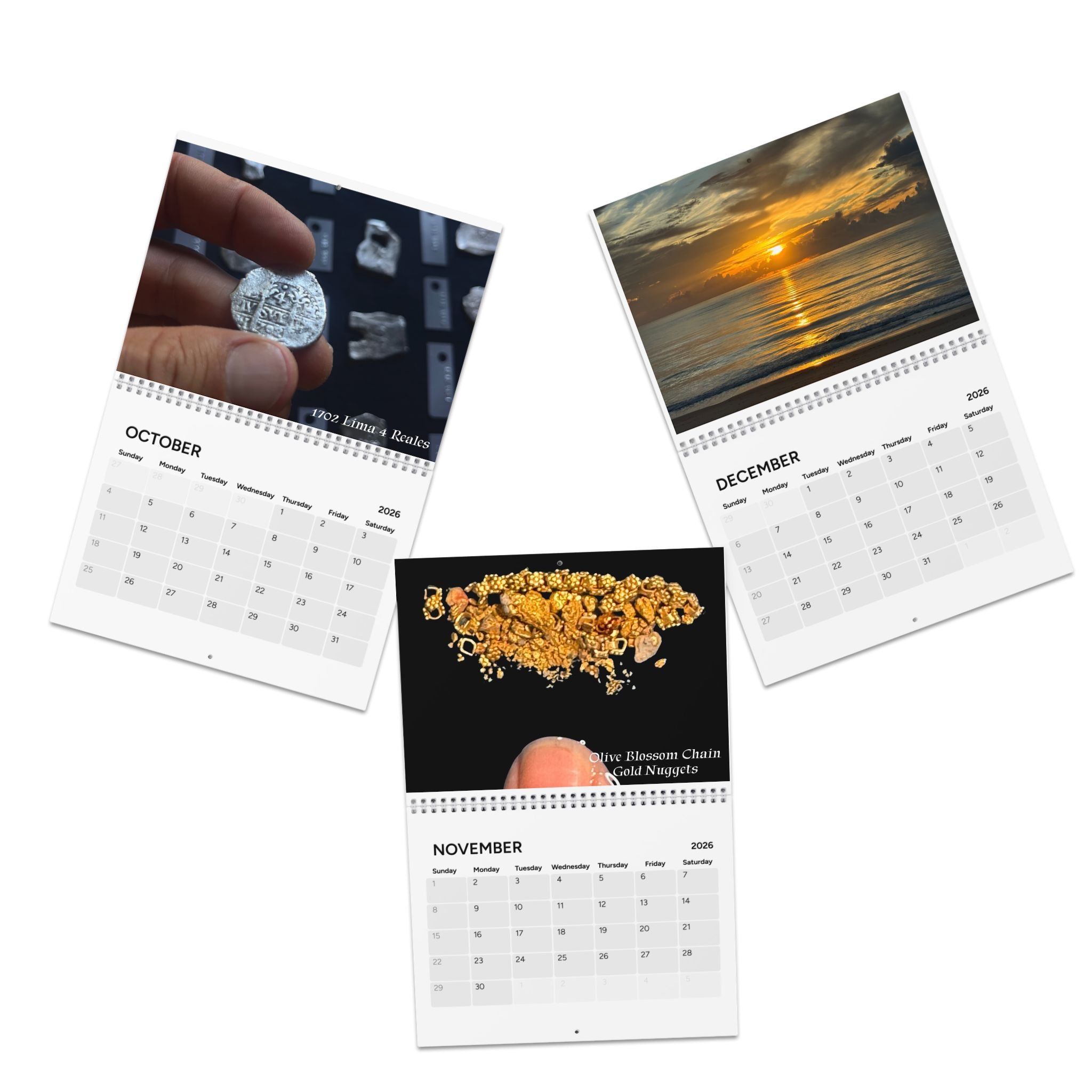 1715 Fleet - Queens Jewels Official Wall Calendar 2026 – Featuring 2025 Discoveries