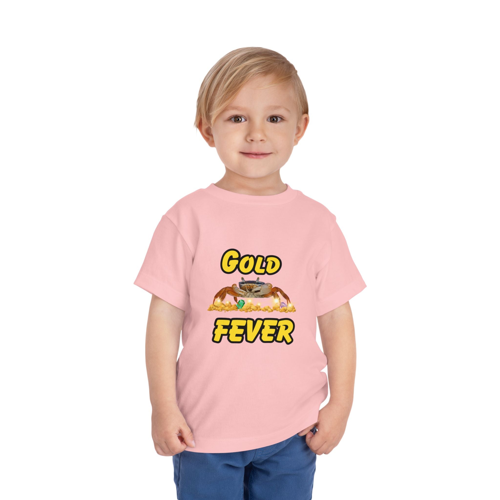 Gold Fever Toddler Tee, Fun Kids T-Shirt, Gift for Little Adventurers, Birthday Present, Gold Rush Theme Shirt, Casual Playwear