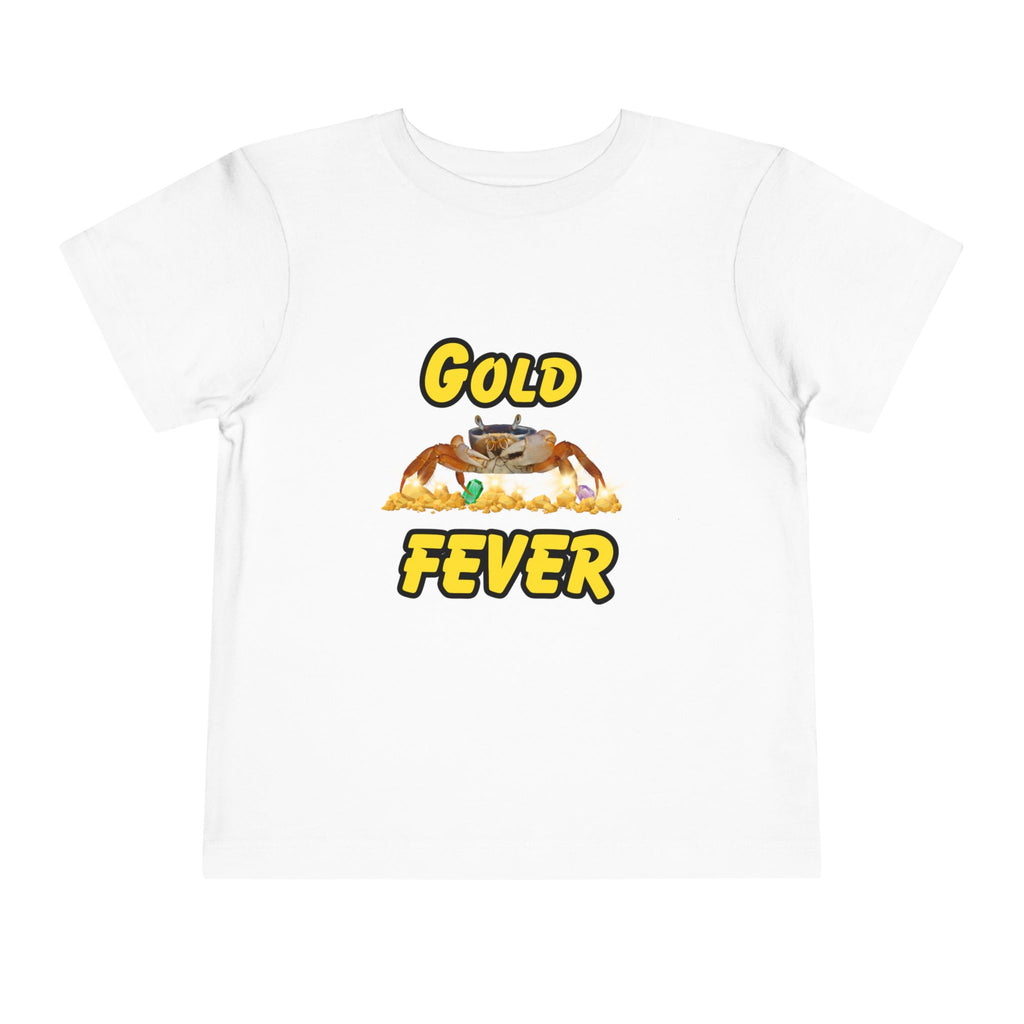 Gold Fever Toddler Tee, Fun Kids T-Shirt, Gift for Little Adventurers, Birthday Present, Gold Rush Theme Shirt, Casual Playwear