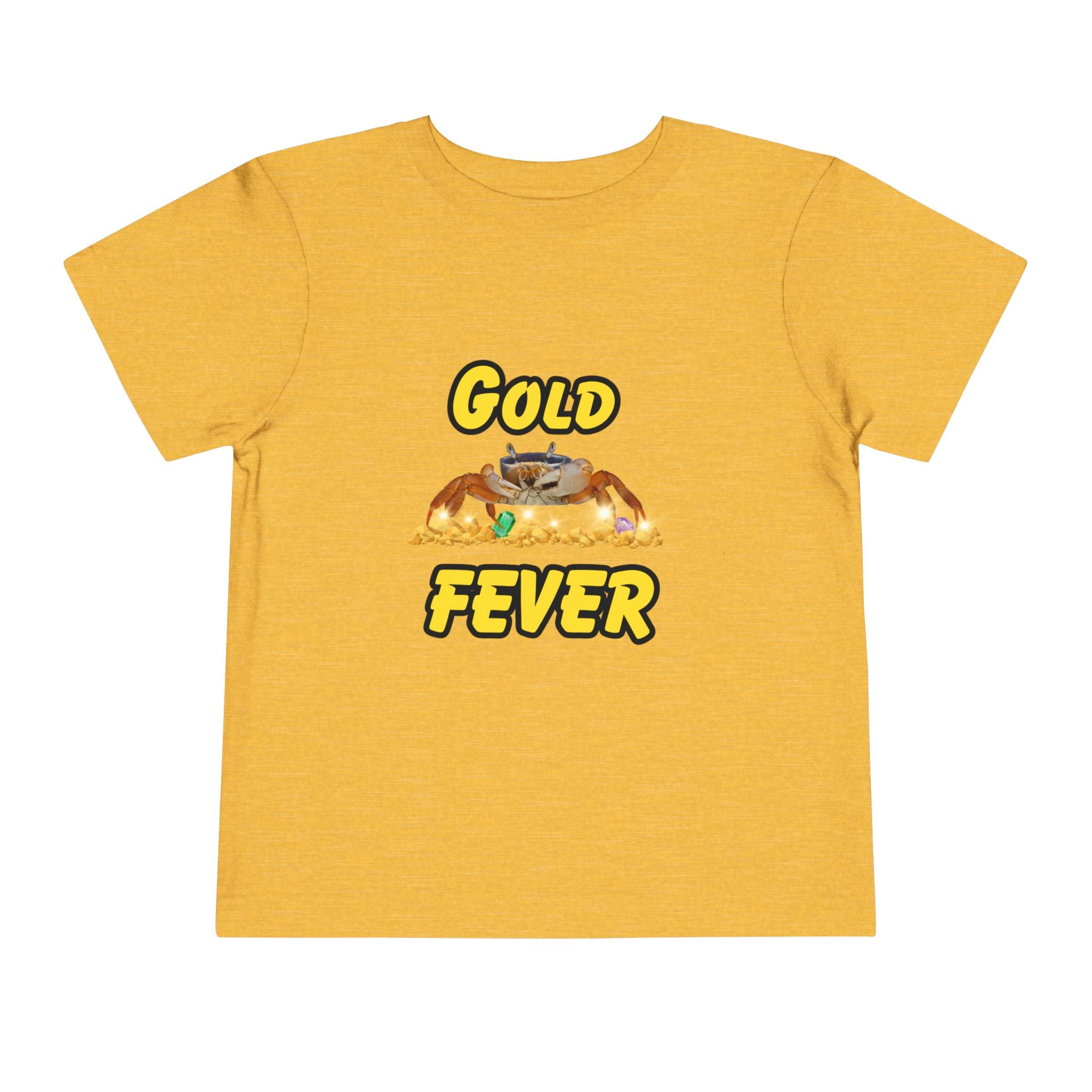 Gold Fever Toddler Tee, Fun Kids T-Shirt, Gift for Little Adventurers, Birthday Present, Gold Rush Theme Shirt, Casual Playwear