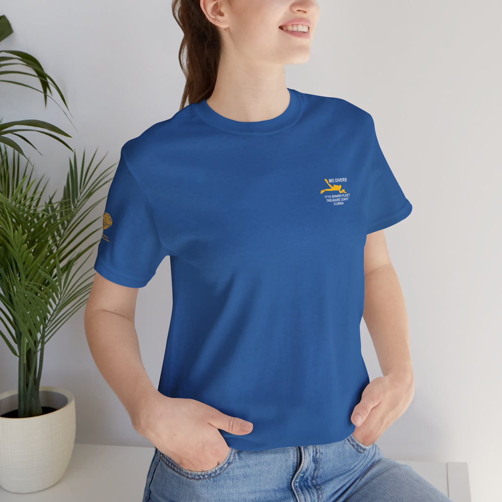 Mo Divers 1715 Spanish Fleet Throwback Short Sleeve Tee