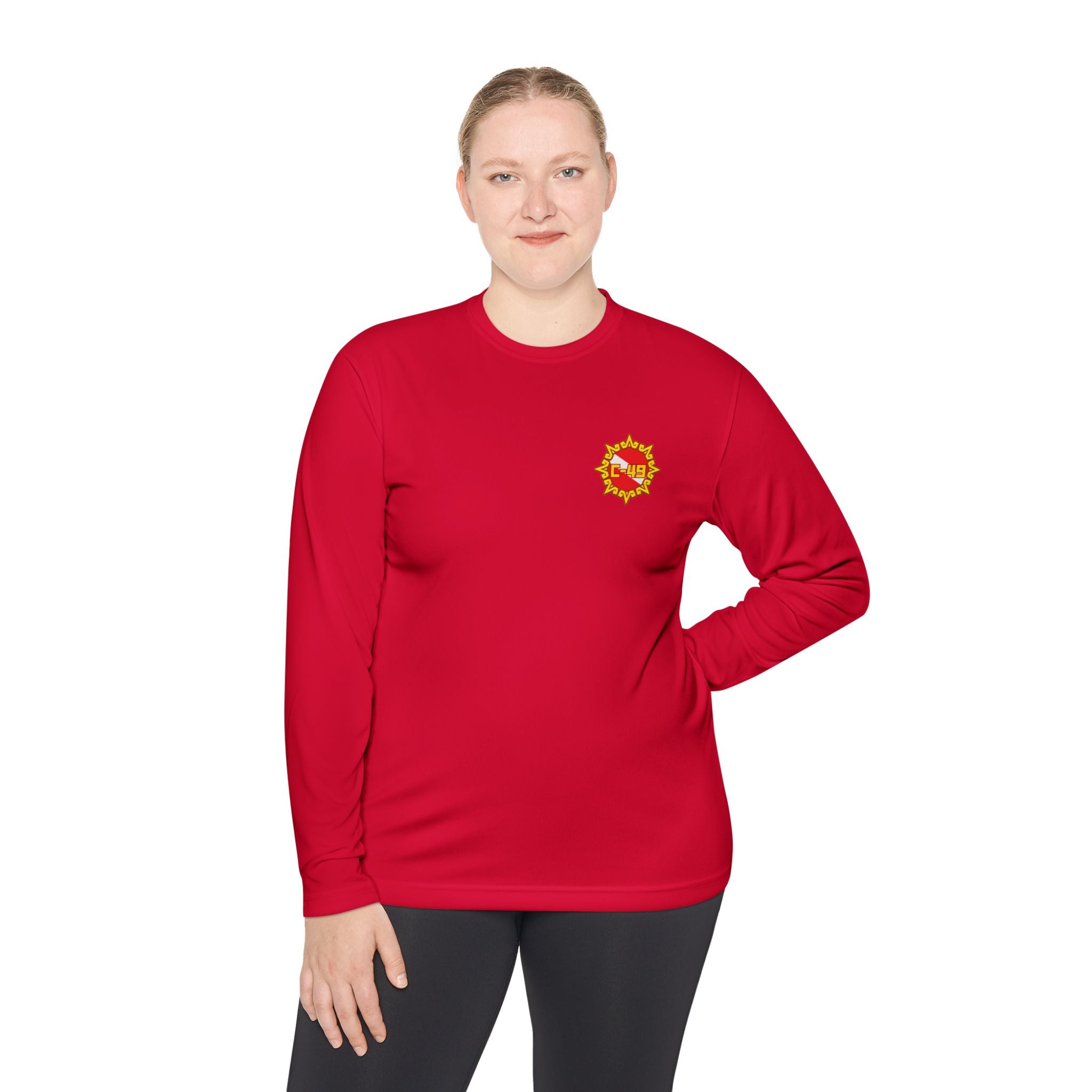 Gold Blooded C-49 Official 2025 Crew Shirt - Rash Guard Style Long Sleeve