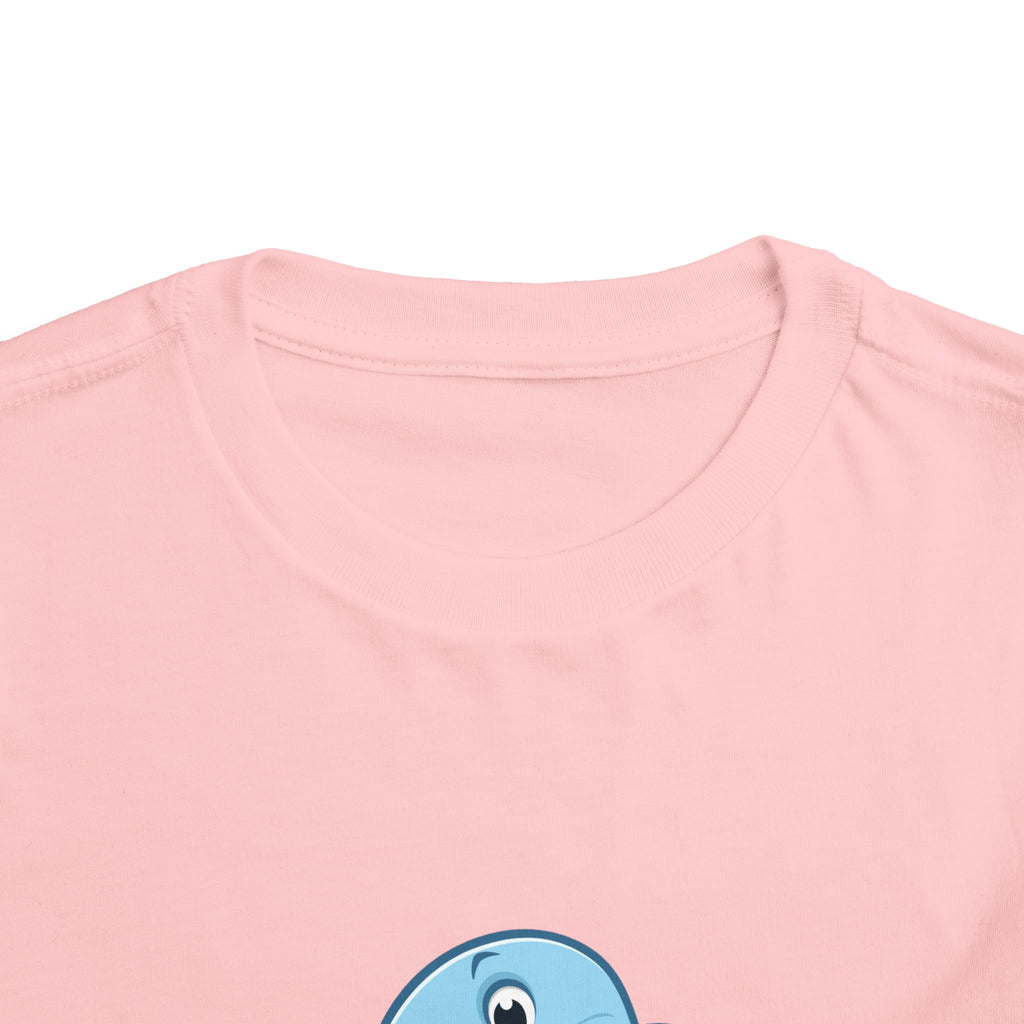 Cute Gold Grabbing Porpoise Toddler Tee