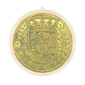 1715 Tricentennial Royal Eight Escudos Wooden Wall Art